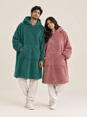CozyGo Couple Combo - Forest Teal & Mauve Pairing