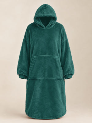 CozyGo Unisex Wearable Blanket Hoodie - Forest Teal