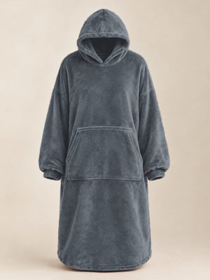 CozyGo Unisex Wearable Blanket Hoodie - Graphite