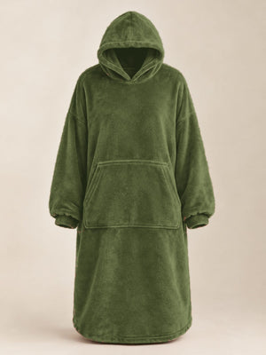 CozyGo Unisex Wearable Blanket Hoodie - Olive